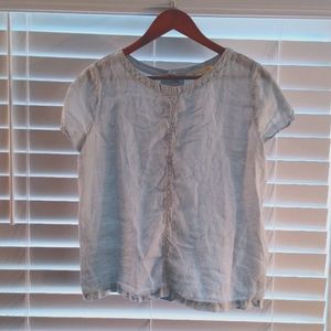 C&C California Linen Top